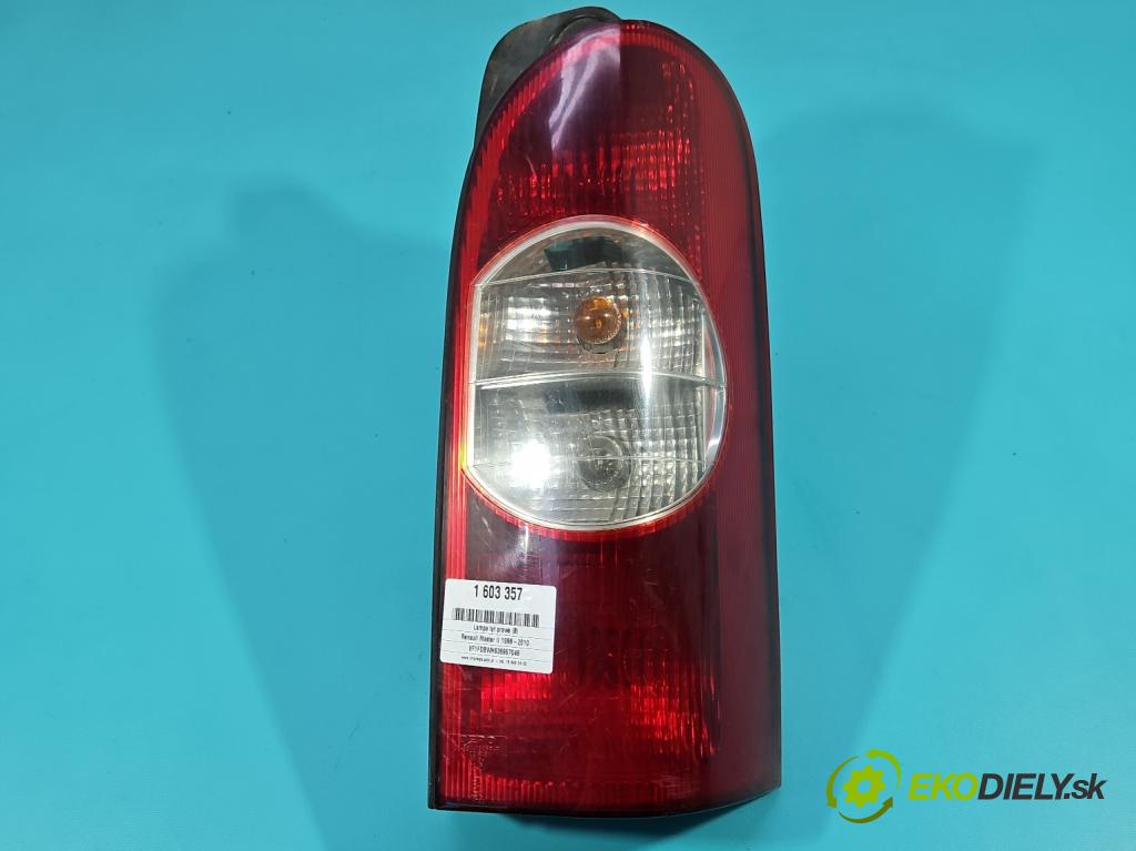 Renault Master II 1998-2010 2.5 dci 95 HP manual 70 kW 2463 cm3 5- svetlo / reflektor zadné pravé  (Kľučka dverí ostatné)
