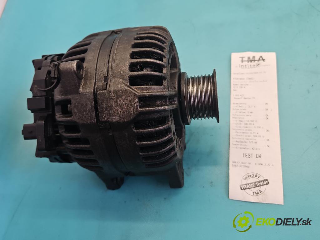 Renault Master II 1998-2010 2.5 dci 95 hp manual 70 kW 2463 cm3 5- Alternator 0124525133 (Alternátor)