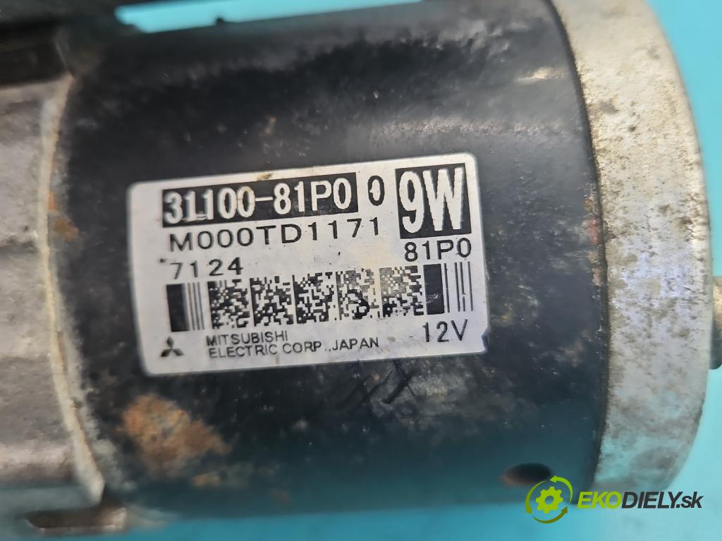 Suzuki Swift Mk8 2017-2024 1.0 T 111KM manual 82 kW 998 cm3 5- startér: M000TD1171 (Startér)