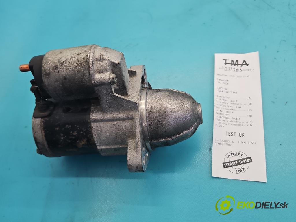 Suzuki Swift Mk8 2017-2024 1.0 T 111KM manual 82 kW 998 cm3 5- startér: M000TD1171 (Startér)