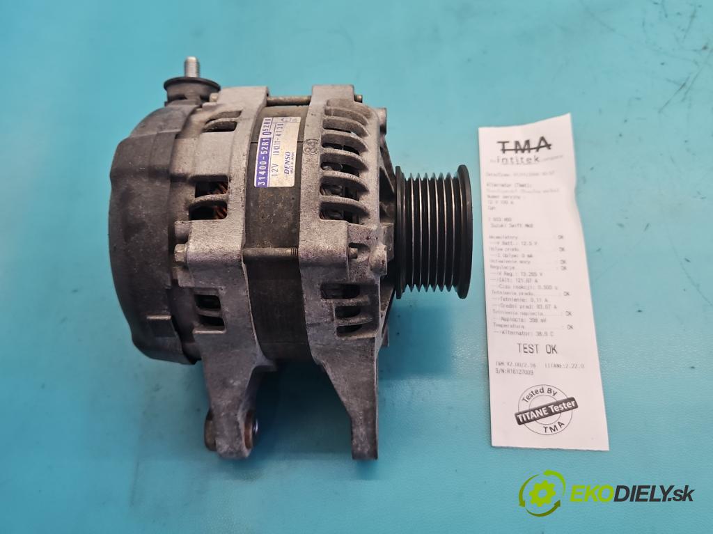 Suzuki Swift Mk8 2017-2024 1.0 T 111KM manual 82 kW 998 cm3 5- Alternator 31400-52R1 (Alternátor)