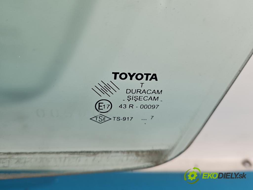 Toyota Auris I 2006-2013 1.4 D4D 90 HP automatic 66 kW 1364 cm3 3- sklo dvere predné ľavé