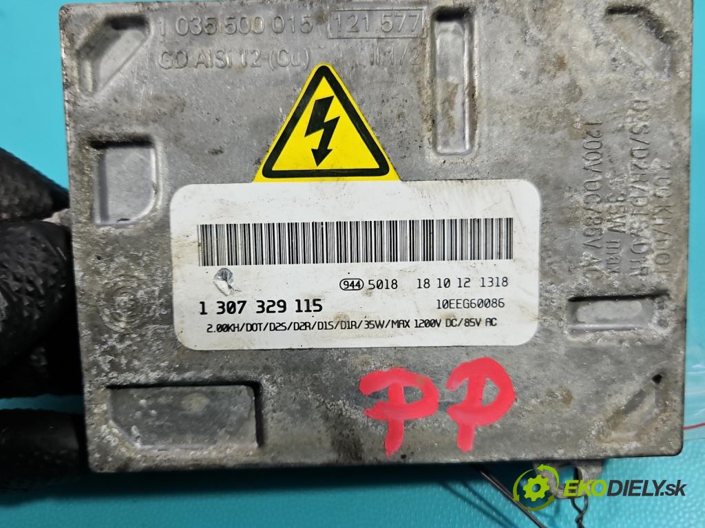 Volvo V50 2.4 20V B5244S: 140 HP automatic 103 kW 2435 cm3 5- střídač: xenon 1307329115 (Riadiaca jednotka xenónu)