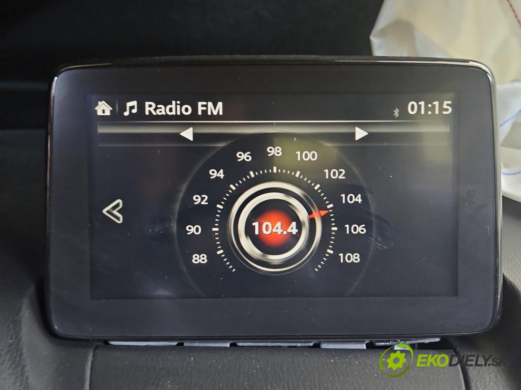 Mazda CX-3 2014-2021 1.5d 105 HP manual 77 kW 1499 cm3 5- Zobrazit: VPGJ1F-14E800-BC (Prístrojová doska)