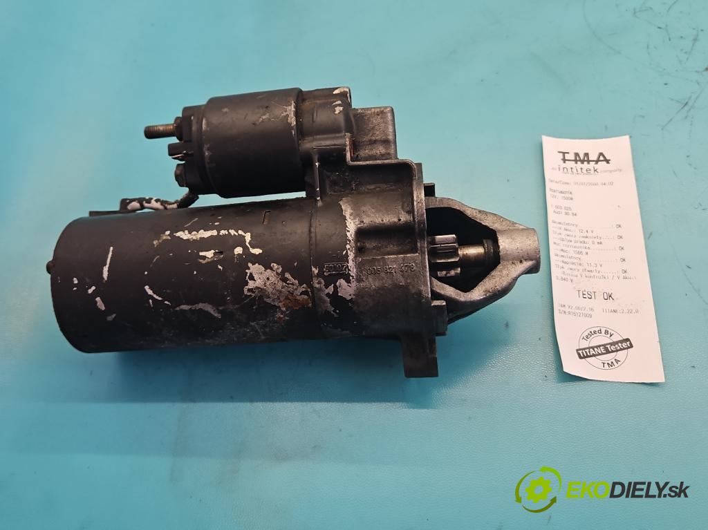Audi 80 B4 1991-1994 1.9 tdi 90 hp manual 66 kW 1896 cm3 4- startér: 0001110106 (Startér)
