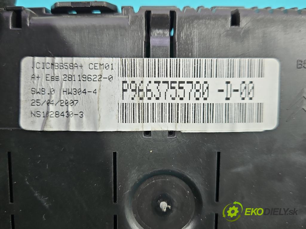 Citroen C4 Grand picasso I 2006-2013 2.0 16V 140 HP automatic 103 kW 1997 cm3 5- prístrojovka/ budíky P9663755780 (Prístrojová doska)