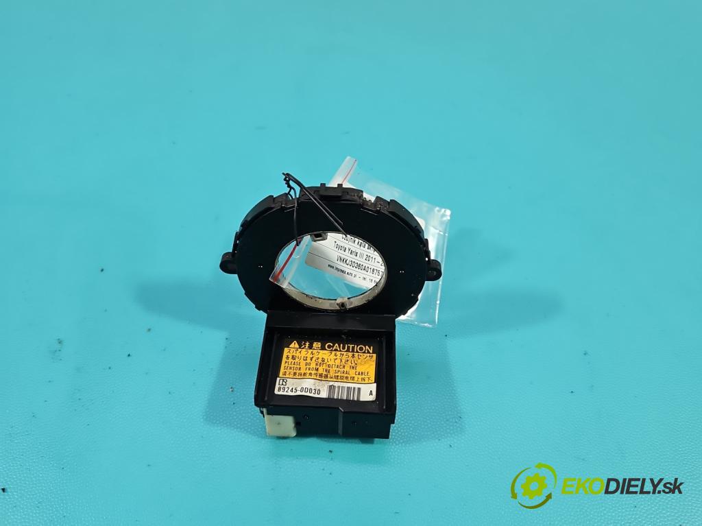Toyota Yaris III 2011-2020 1.3 vvti 99 HP manual 73 kW 1329 cm3 5- snímač uhla otočenie: 89245-0D030