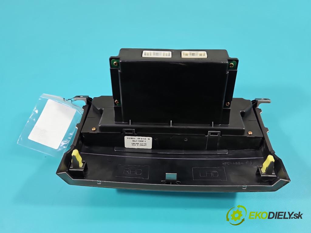 Toyota Corolla Verso II 2004-2009 2.0 D4D 116 HP manual 85 kW 1995 cm3 5- panel kúrenia 4G1100FE