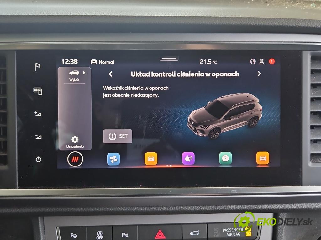 Seat Ateca 2016- 1.5 TSI 150 HP automatic 110 kW 1498 cm3 5- Zobrazit: 5FJ919606A (Prístrojová doska)