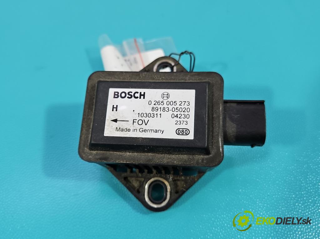 Toyota Corolla Verso II 2004-2009 2.0 D4D 116 HP manual 85 kW 1995 cm3 5- snímač ESP 0265005273