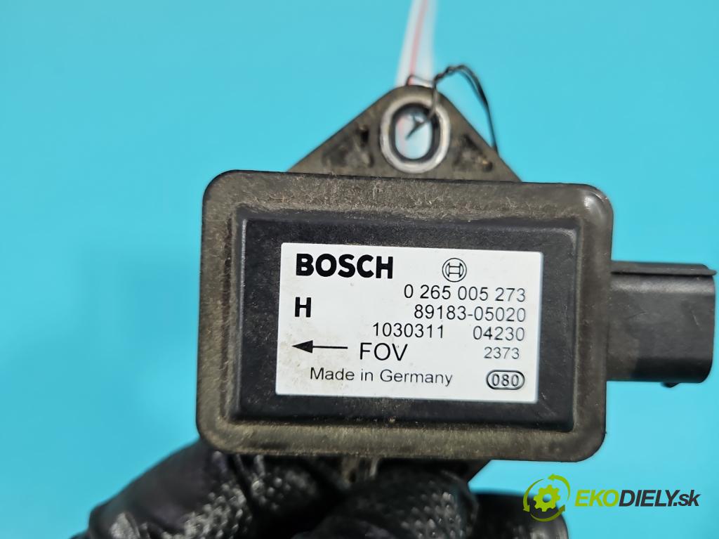 Toyota Corolla Verso II 2004-2009 2.0 D4D 116 HP manual 85 kW 1995 cm3 5- snímač ESP 0265005273