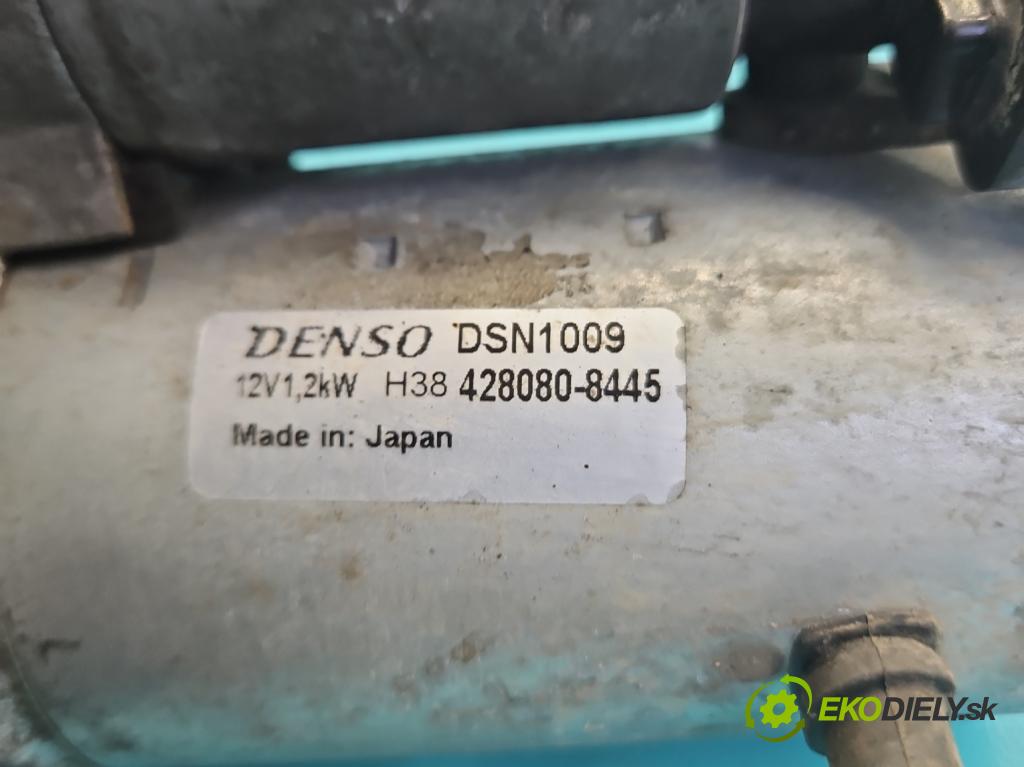 Toyota Yaris III 2011-2020 1.3 vvti 99 hp manual 73 kW 1329 cm3 5- startér: 428080-8445 (Startér)
