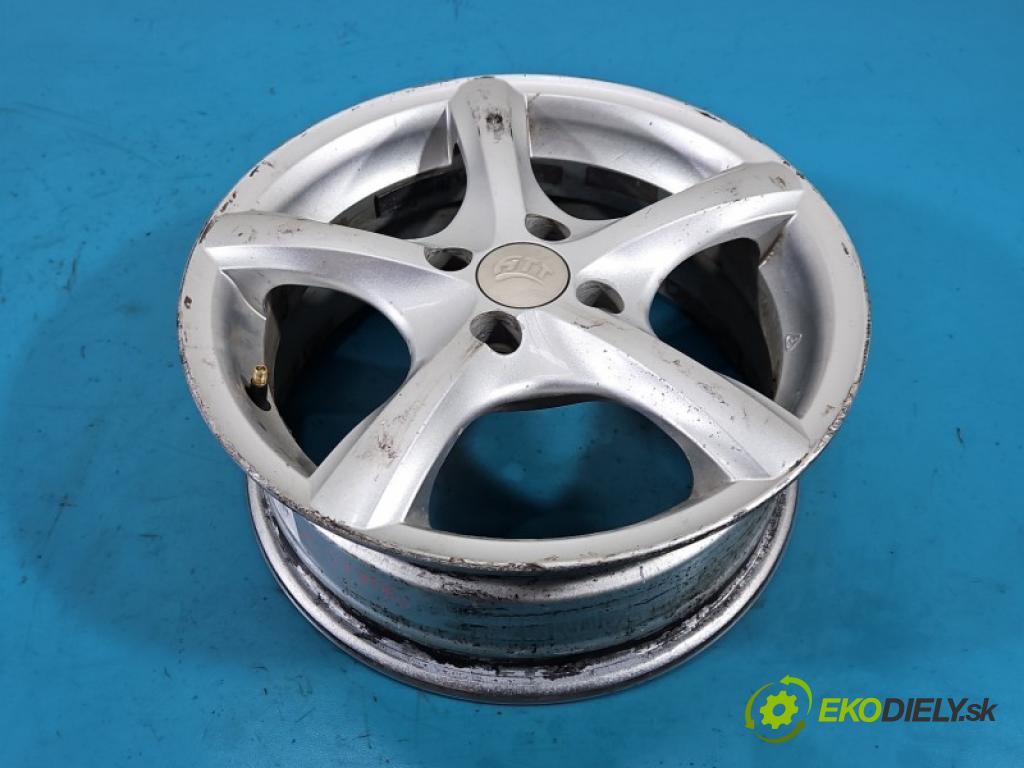 Toyota Yaris III 2011-2020 1.3 vvti 99 hp manual 73 kW 1329 cm3 5- Felga hliník 15" komplet