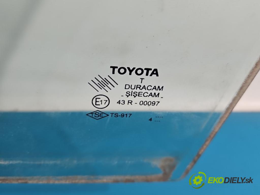 Toyota Corolla Verso II 2004-2009 2.0 D4D 116 hp manual 85 kW 1995 cm3 5- sklo dveře zadní levé
