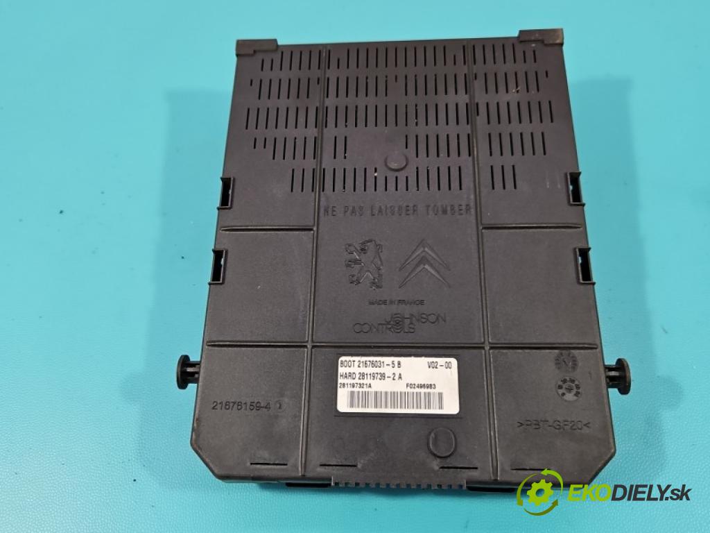 Citroen C4 Grand picasso I 2006-2013 2.0 16V 140 hp automatic 103 kW 1997 cm3 5- řídící jednotka motoru IAW 6LPB