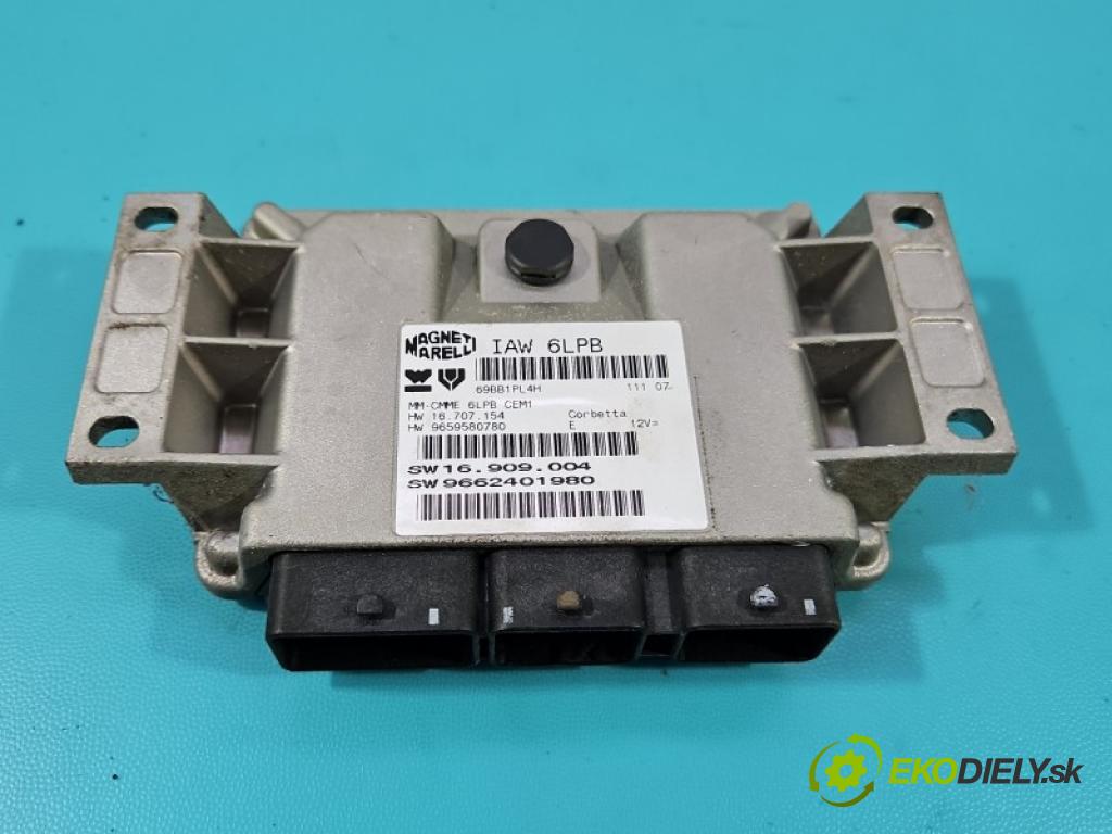 Citroen C4 Grand picasso I 2006-2013 2.0 16V 140 hp automatic 103 kW 1997 cm3 5- řídící jednotka motoru IAW 6LPB