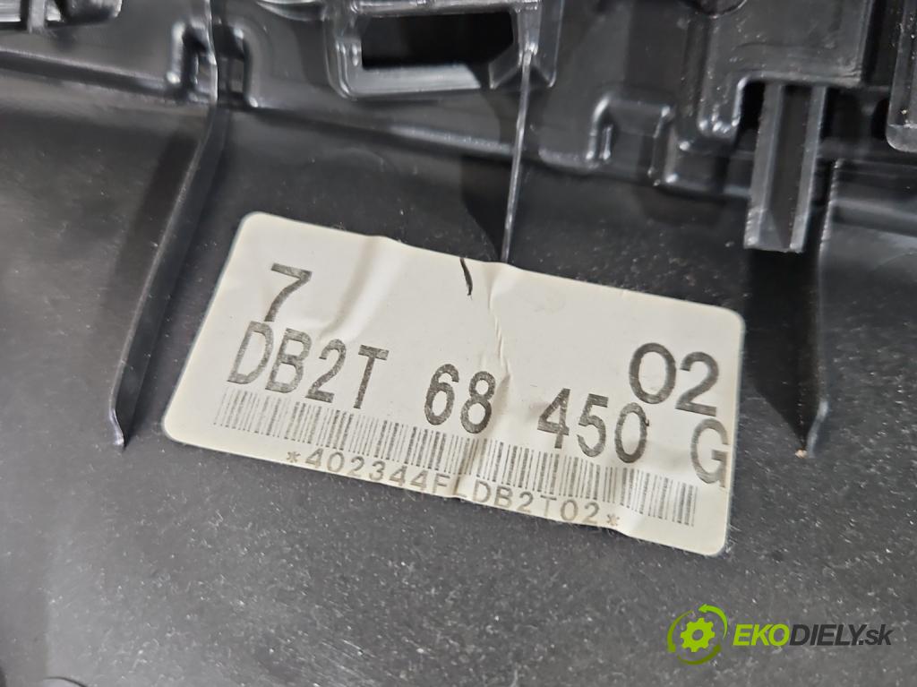 Mazda CX-3 2014-2021 1.5d 105 HP manual 77 kW 1499 cm3 5- Čalounictví: dvere predné ľavé DB2T68450G