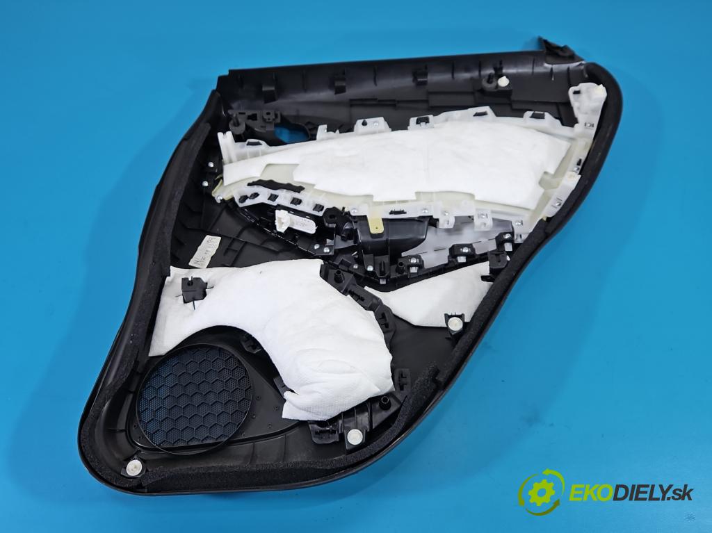 Mazda CX-3 2014-2021 1.5d 105 HP manual 77 kW 1499 cm3 5- Čalounictví: dvere zadné ľavé 68550K