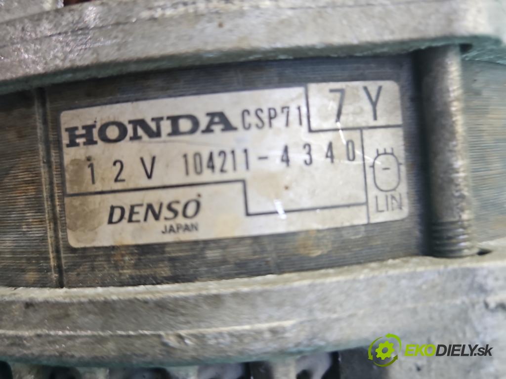 Honda CR-V V 2016-2023 1.5 T 193 hp automatic 142 kW 1498 cm3 5- Alternator 104211-4340 (Alternátor)