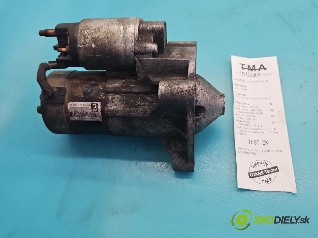 Citroen C4 Grand picasso I 2006-2013 2.0 16V 140 HP automatic 103 kW 1997 cm3 5- štartér M000T82081ZE (Štartér)
