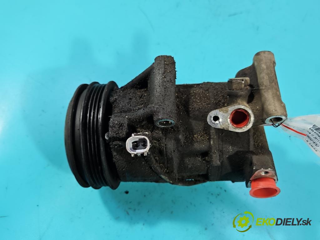 Toyota Yaris III 2011-2020 1.3 vvti 99 HP manual 73 kW 1329 cm3 5- Kompresor: klimatizácie 5TSE10C (Kompresor klimatizácie)