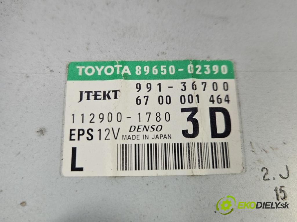 Toyota Auris I 2006-2013 1.4 D4D 90 hp automatic 66 kW 1364 cm3 3- řídící jednotka 89650-02390