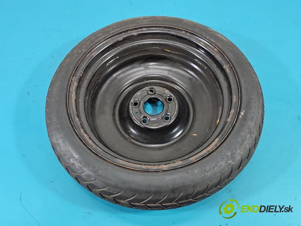 Toyota Auris I 2006-2013 1.4 D4D 90 HP automatic 66 kW 1364 cm3 3- koleso rezervne 17"