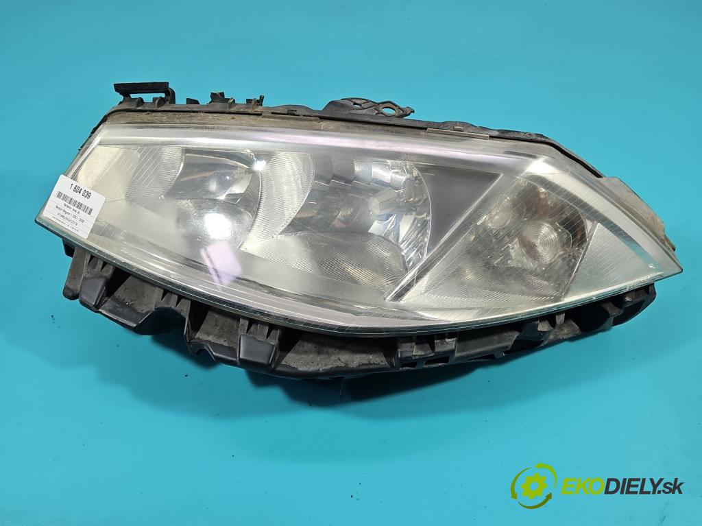 Renault Megane II 2003-2008 1.6 16V 113 HP manual 83 kW 1598 cm3 5- Reflektor: ľavý 7701064018 (Kľučka dverí ostatné)