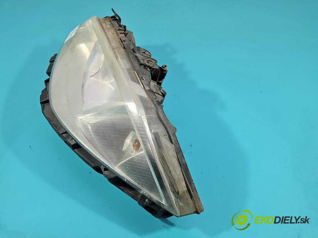 Renault Megane II 2003-2008 1.6 16V 113 HP manual 83 kW 1598 cm3 5- Reflektor: ľavý 7701064018 (Kľučka dverí ostatné)