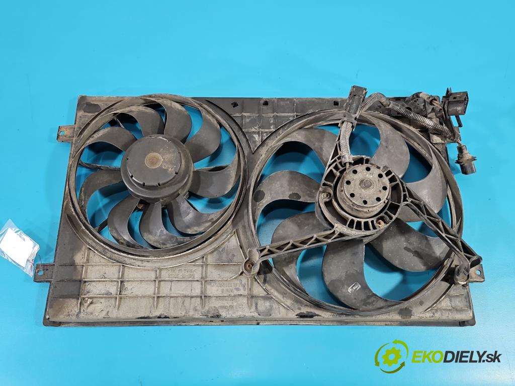Seat Leon I 1999-2005 1.6 16V 105 HP manual 77 kW 1598 cm3 5- Ventilátor chladiča 1J0121207T