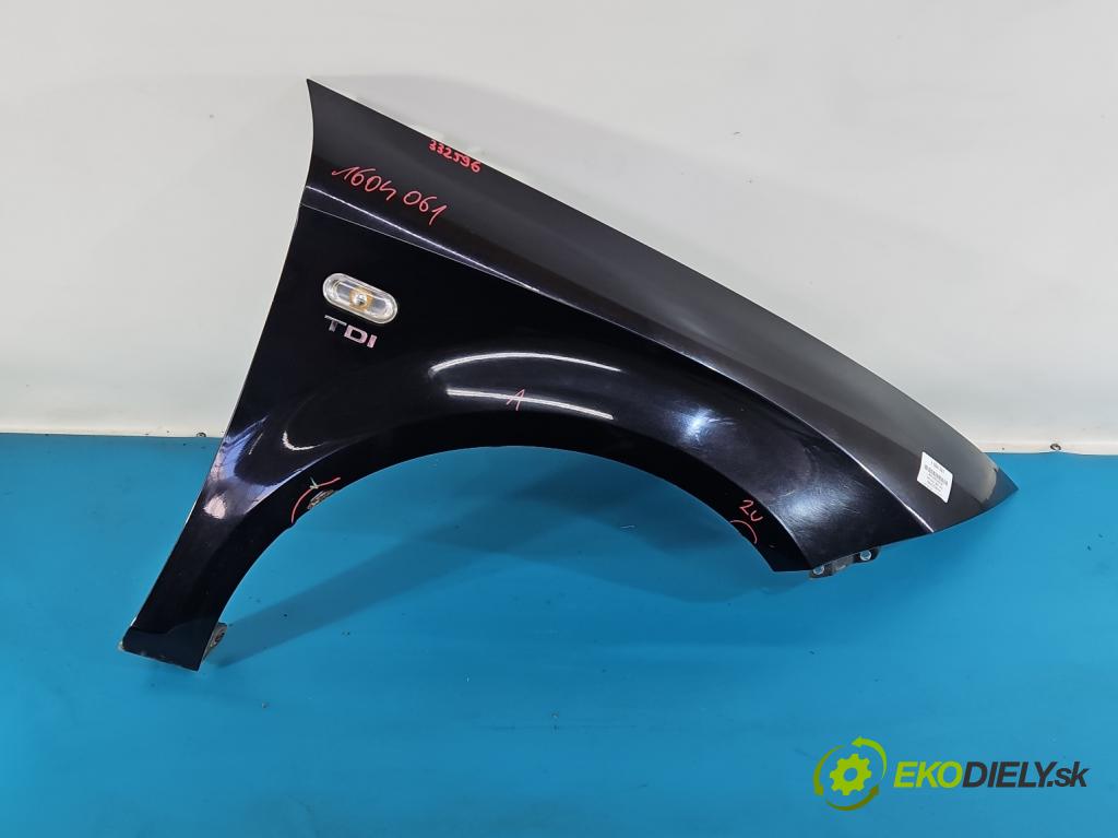 Seat Leon II 2005-2012 1.9 tdi 105 HP manual 77 kW 1896 cm3 5- blatník predné pravý  (Kľučka dverí ostatné)