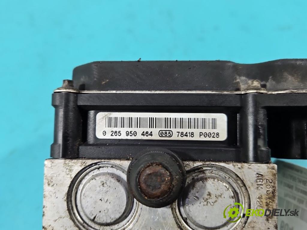 Citroen C4 Grand picasso I 2006-2013 2.0 16V 140 HP automatic 103 kW 1997 cm3 5- čerpadlo abs 0265950464 (Pumpa ABS)