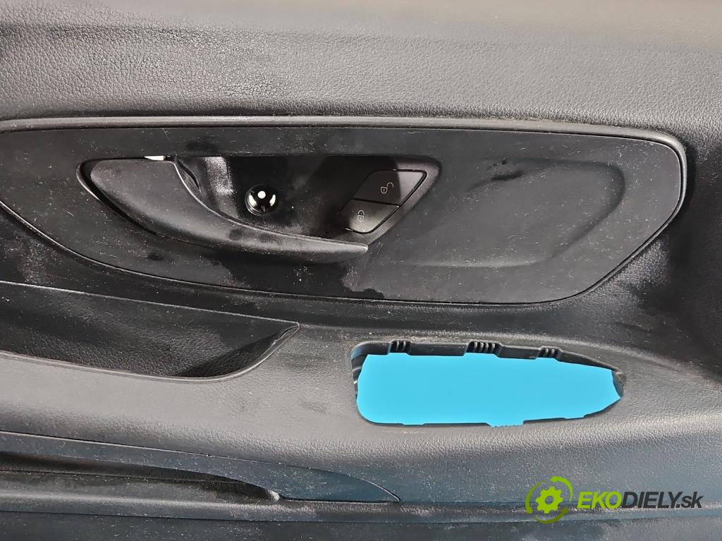 Mercedes Vito W447 2014- 1.6 cdi 114 HP manual 84 kW 1598 cm3 5- Čalounictví: dvere predné ľavé A447727XXXX