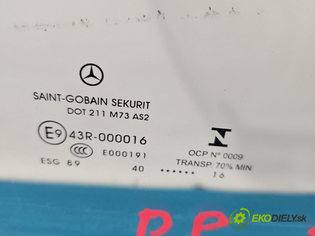 Mercedes Vito W447 2014- 1.6 cdi 114 hp manual 84 kW 1598 cm3 5- sklo dveře přední pravé
