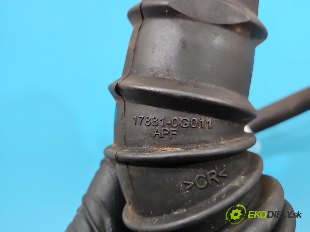 Toyota Corolla Verso II 2004-2009 2.0 D4D 116 HP manual 85 kW 1995 cm3 5- Trubka: 17881-0G011
