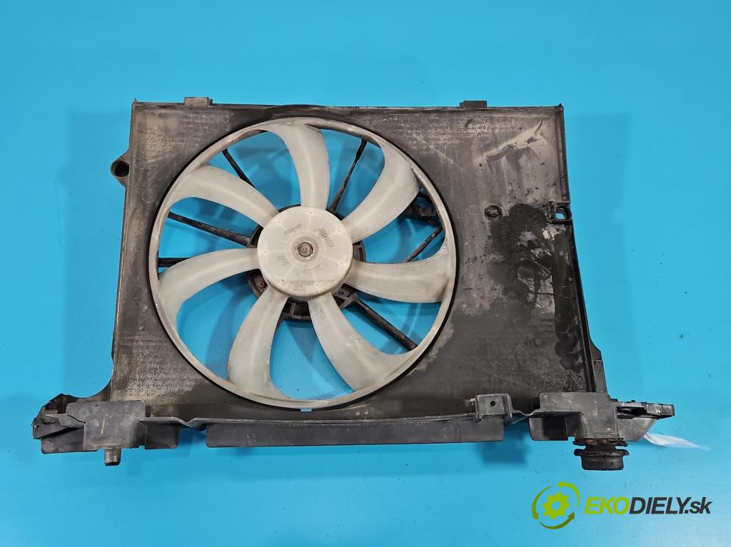 Toyota Auris I 2006-2013 1.4 D4D 90 hp automatic 66 kW 1364 cm3 3- ventilátor chladič 