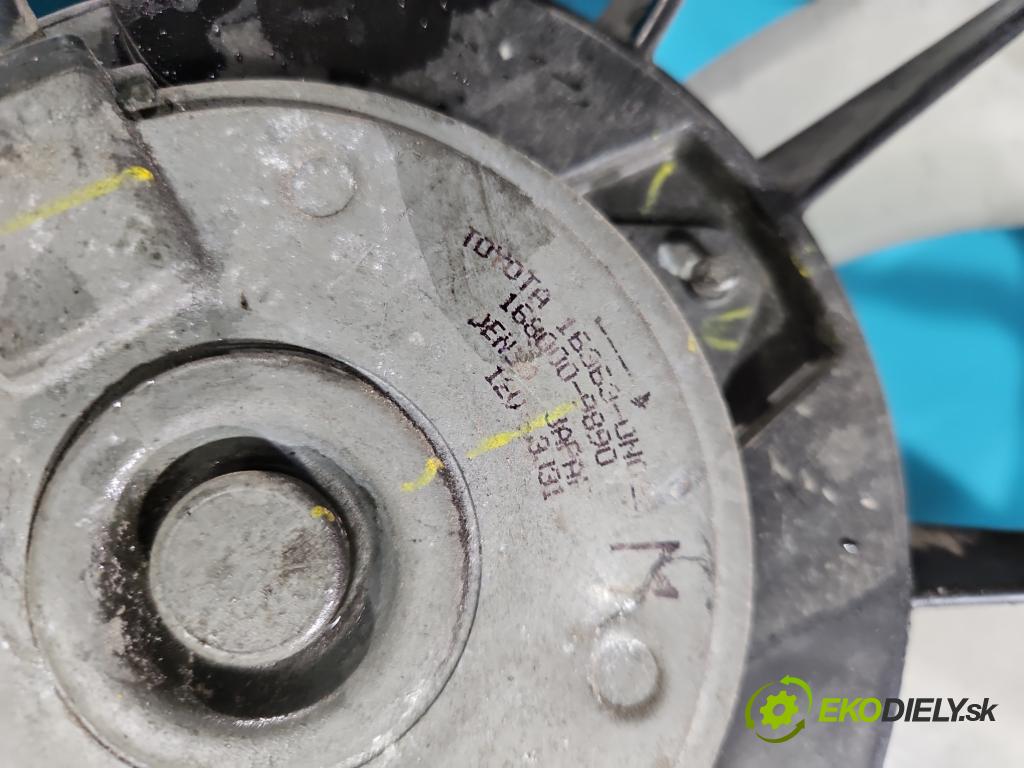 Toyota Auris I 2006-2013 1.4 D4D 90 HP automatic 66 kW 1364 cm3 3- Ventilátor chladiča