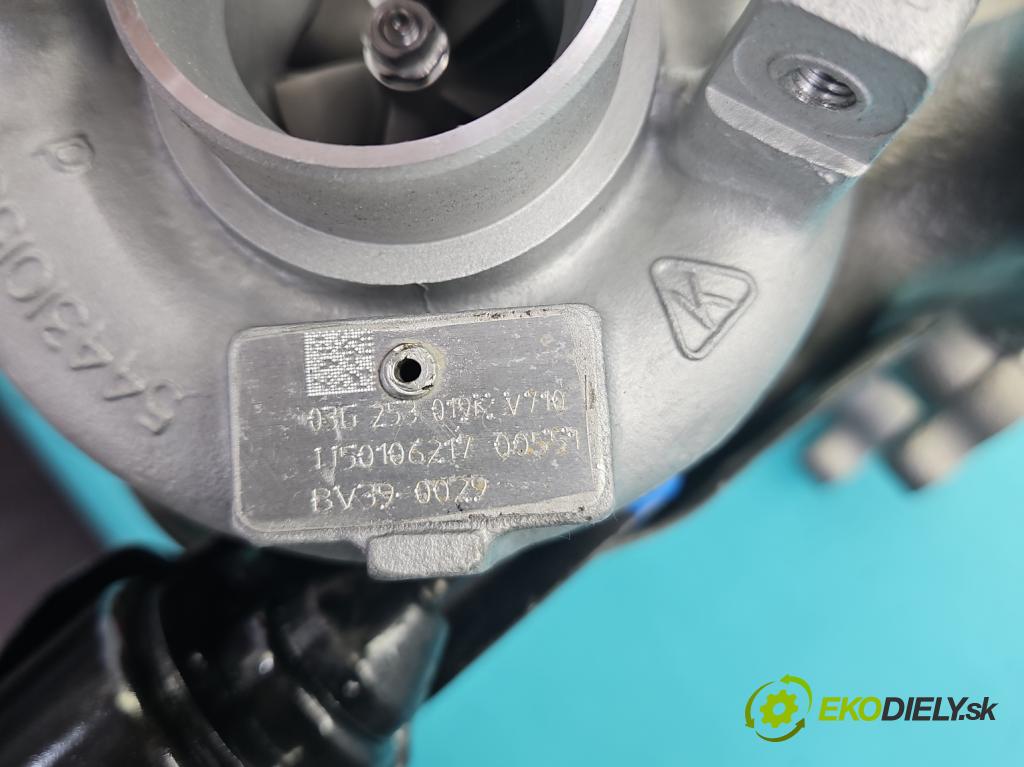 Seat Leon II 2005-2012 1.9 tdi 105 HP manual 77 kW 1896 cm3 5- turbodúchadlo, turbo repasovaná BV39-0029