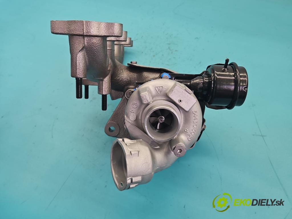 Seat Leon II 2005-2012 1.9 tdi 105 HP manual 77 kW 1896 cm3 5- turbodúchadlo, turbo repasovaná BV39-0029