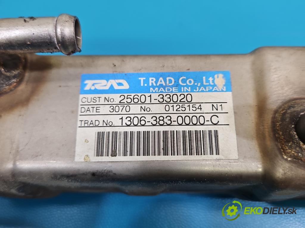 Toyota Auris I 2006-2013 1.4 D4D 90 hp automatic 66 kW 1364 cm3 3- Chladič spalin 25601-33020
