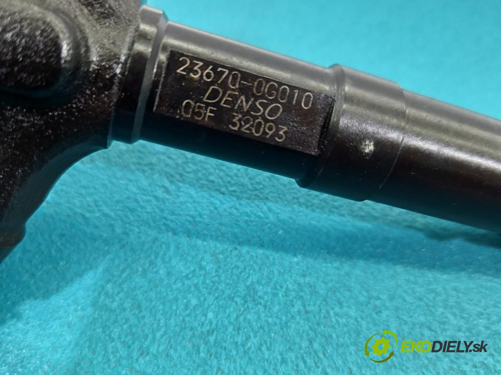 Toyota Corolla Verso II 2004-2009 2.0 D4D 116 hp manual 85 kW 1995 cm3 5- vstřikovač diesel 23670-0G010