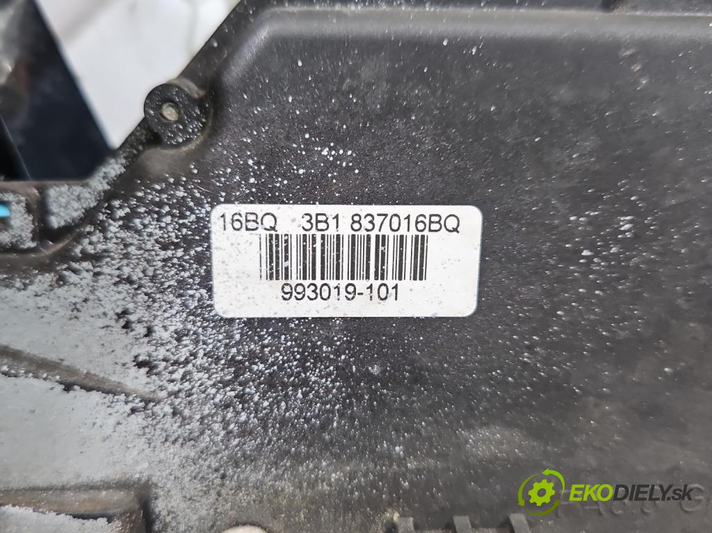 Seat Ibiza III 6L 2002-2008 1.4 16V 75 hp manual 55 kW 1390 cm3 5- zámek přední pravý 3B1837016BQ