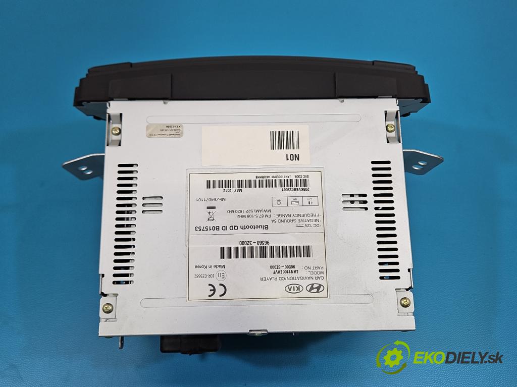 Hyundai I40 1.7 crdi 136 HP automatic 100 kW 1685 cm3 5- Radio originál 96560-3Z000