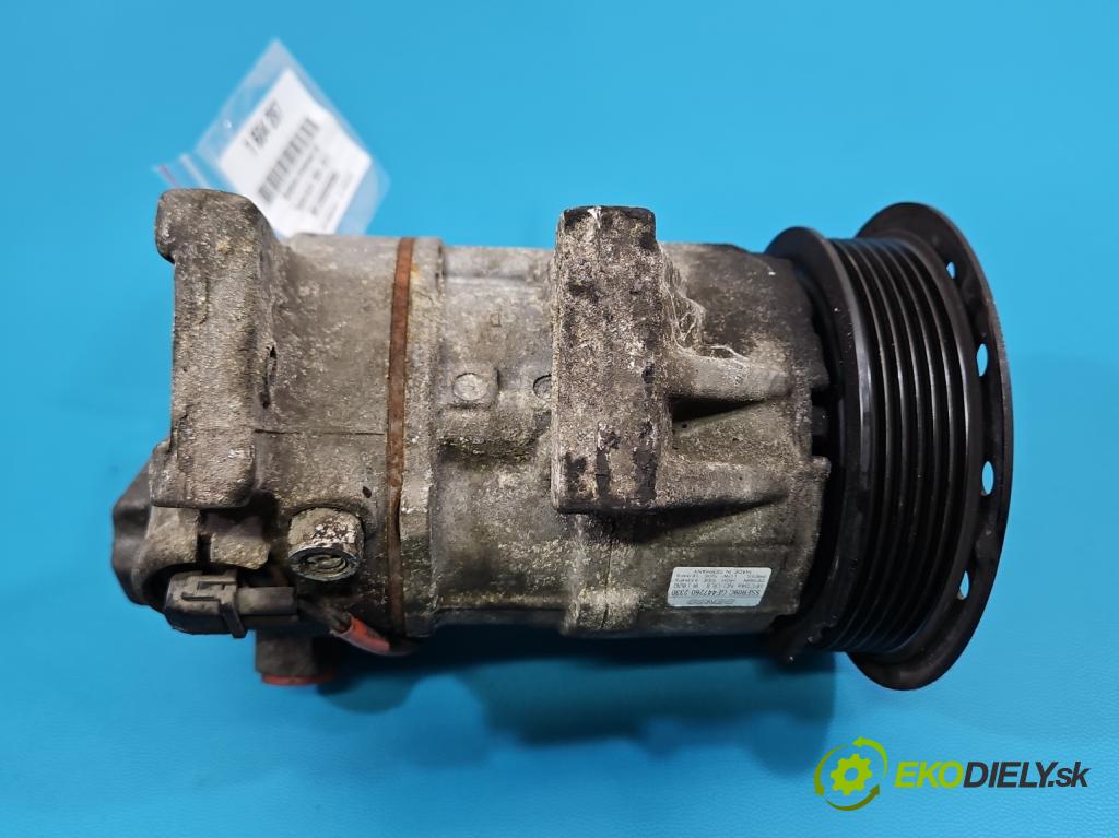 Toyota Auris I 2006-2013 1.4 D4D 90 HP automatic 66 kW 1364 cm3 3- Kompresor: klimatizácie 5SER09C (Kompresor klimatizácie)
