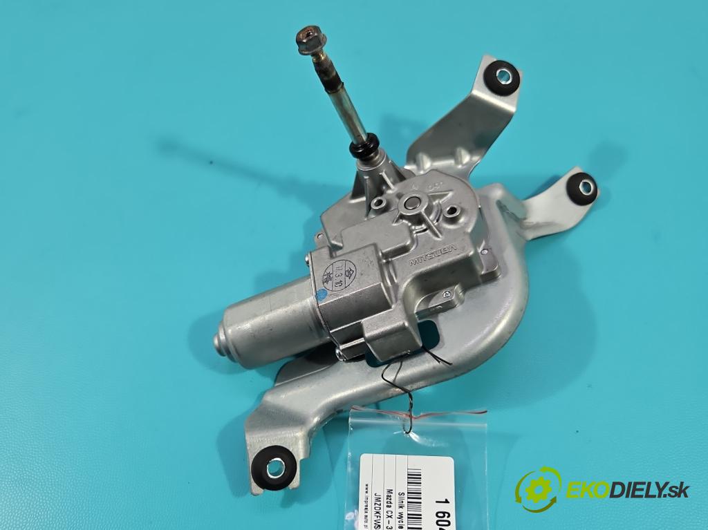 Mazda CX-3 2014-2021 1.5d 105 HP manual 77 kW 1499 cm3 5- motor stieračov zadné