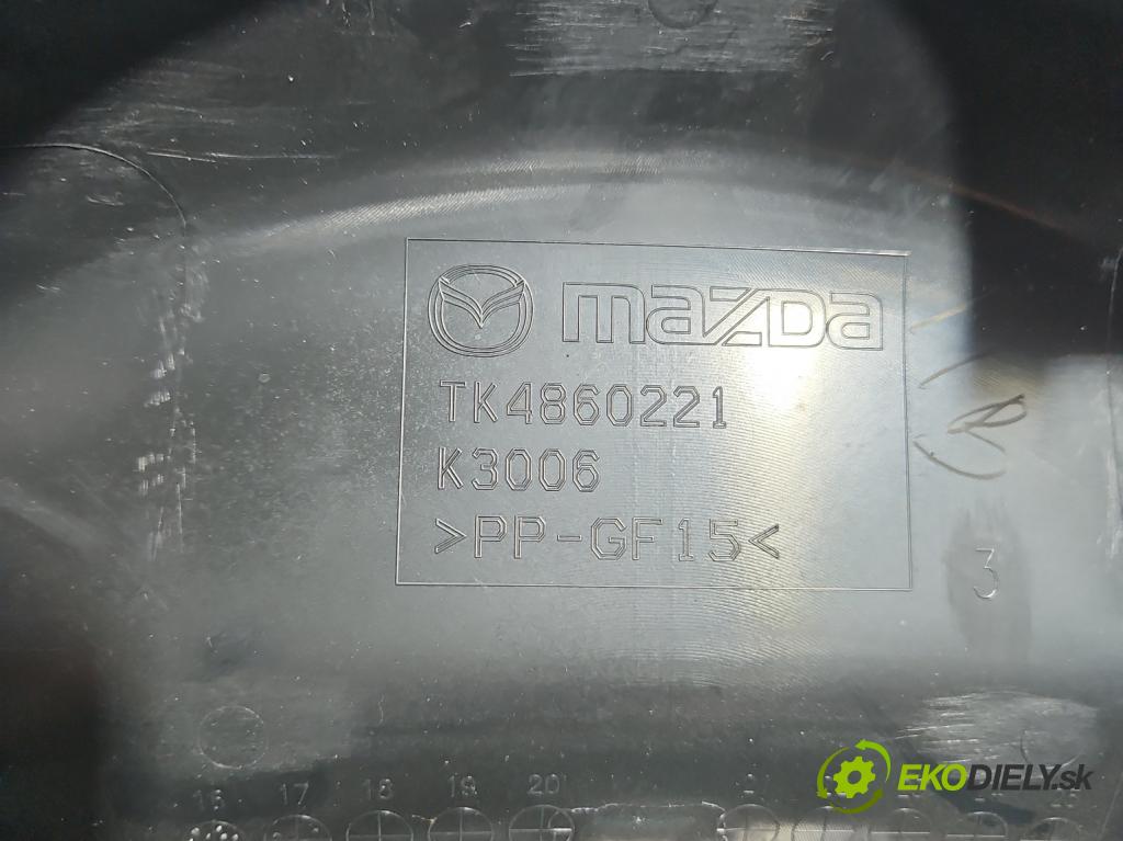 Mazda CX-3 2014-2021 1.5d 105 HP manual 77 kW 1499 cm3 5- kryt plast TK4860221