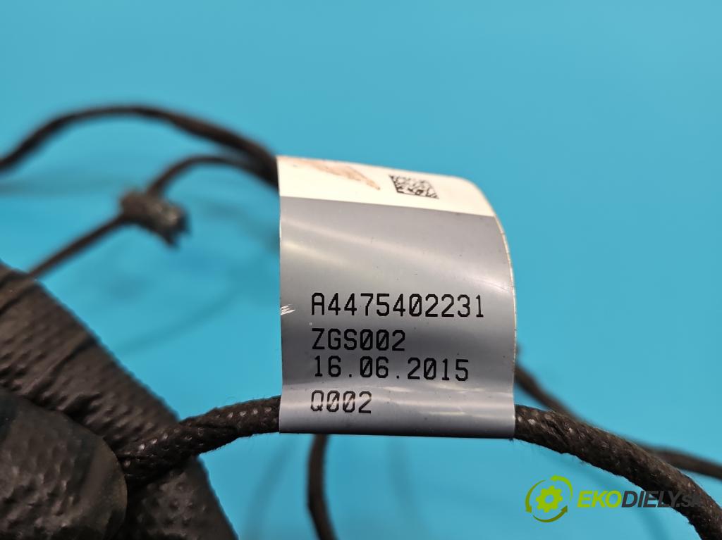 Mercedes Vito W447 2014- 1.6 cdi 114 HP manual 84 kW 1598 cm3 5- Zväzok: dvere zadné pravých A4475402231