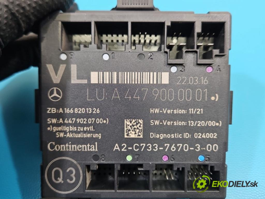 Mercedes Vito W447 2014- 1.6 cdi 114 hp manual 84 kW 1598 cm3 5- řídící jednotka A4479000001