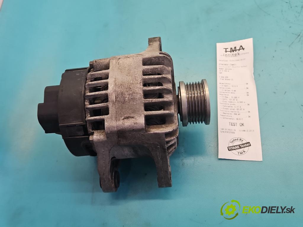 Fiat Bravo II 2007-2014 1.9 jtd 120 hp manual 88 kW 1910 cm3 5- Alternator 51727338 (Alternátor)