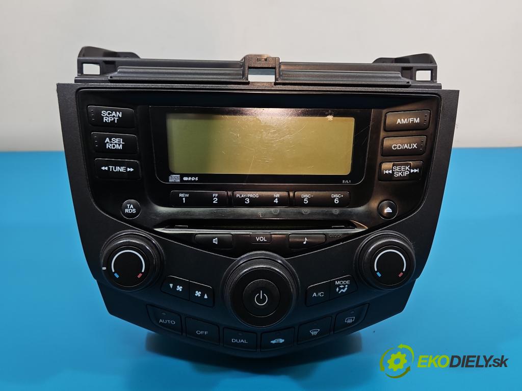 Honda Accord VII 2002-2008 2.2 i-CTDi 140 HP manual 103 kW 2204 cm3 5- Radio originál 39050-SEF-G510-M1